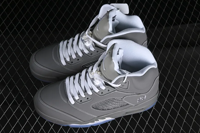 All categories Air Jordan Jordan series basketball shoes Air Jordan 5 Air Jordan 5 Retro AJ5 Joe 5 wolf gray color 136027-005